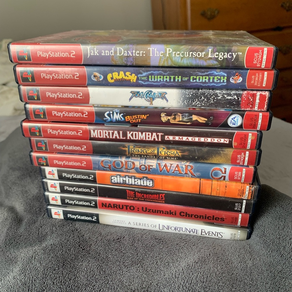 Lot of 11 PS2 Games